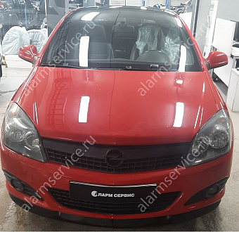 Установка сигнализации на Opel Astra Н